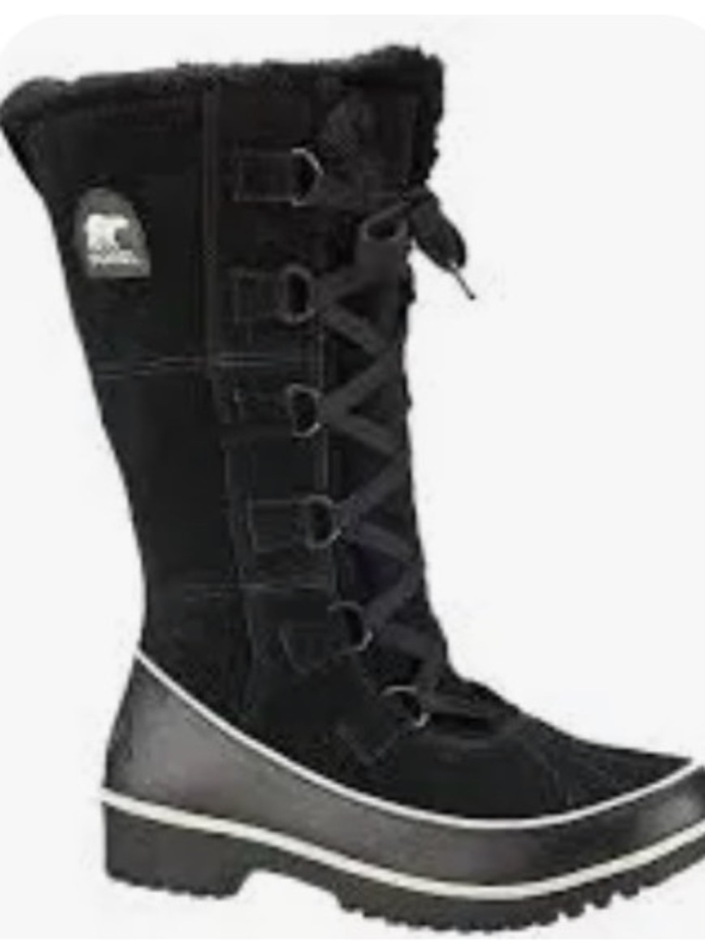 Excellent Condition Sorel Women’s Tivoli High II Winter Boots Black US 7